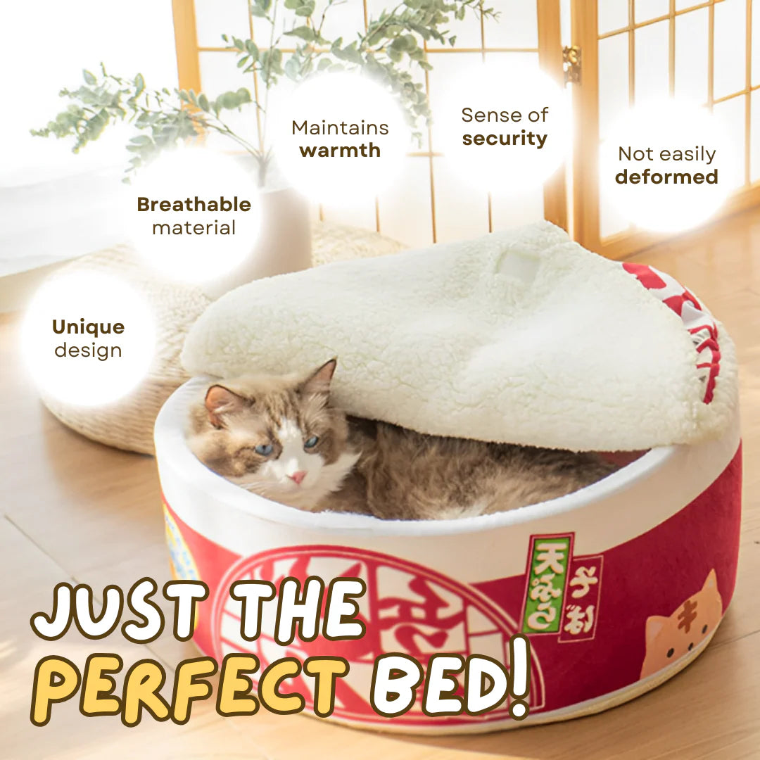 Fatty™ Cat Ramen Bed