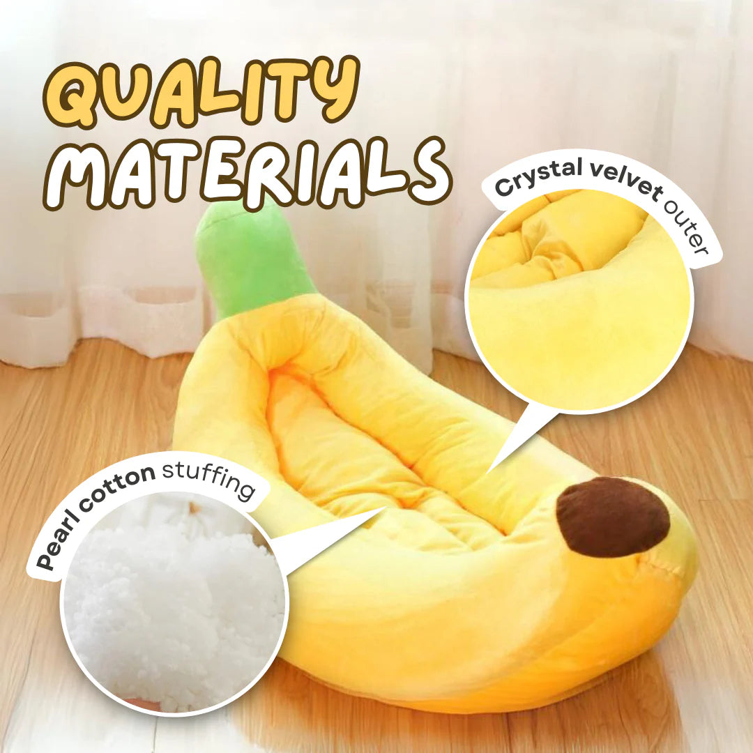 Fatty™ Cat Banana Bed