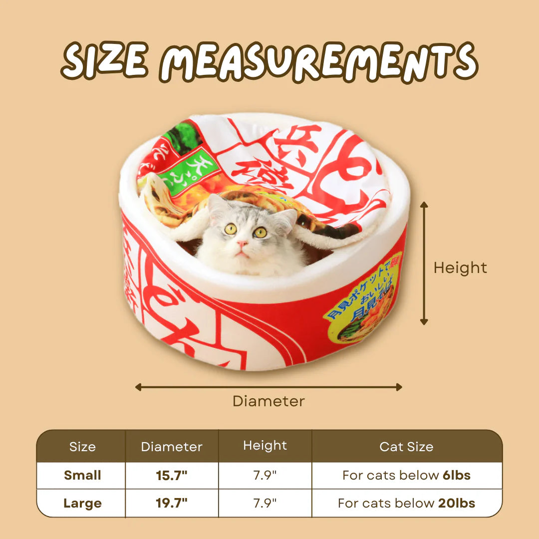 Fatty™ Cat Ramen Bed
