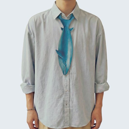 WonderKnot© Blue Whale Tie