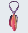 WonderKnot© Hooded Flame Fairy Wrasse Tie