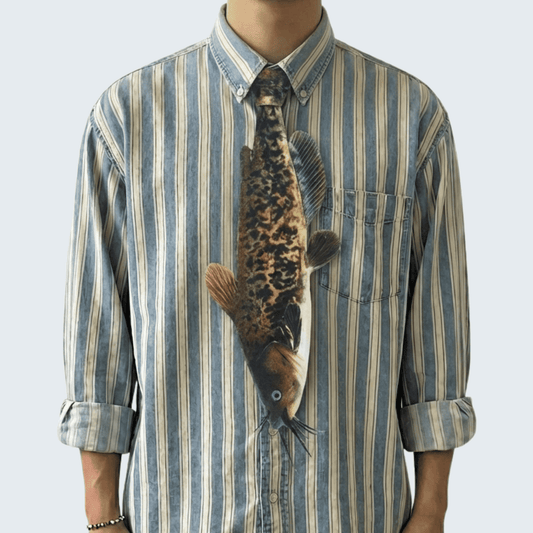WonderKnot© Brown Bullhead Catfish Tie