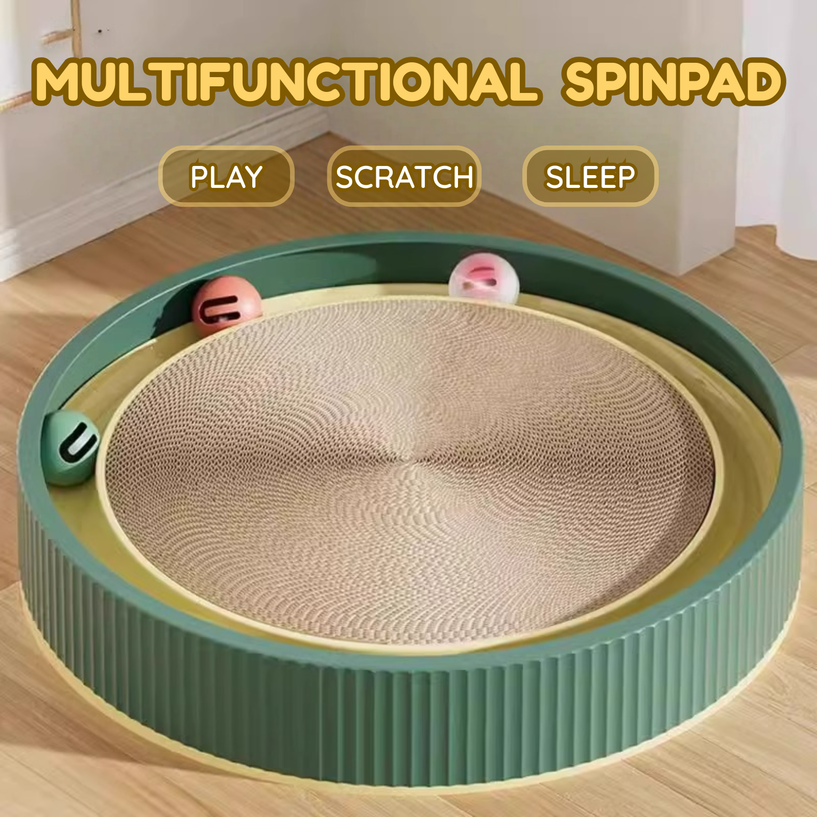 Fatty™ Cat Spinpad