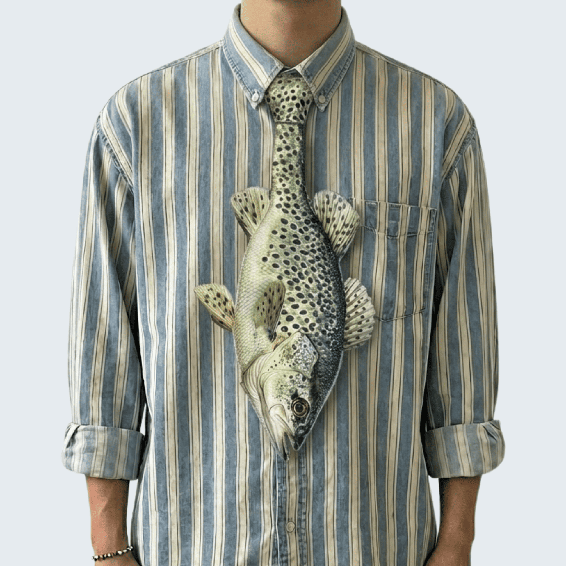 WonderKnot© Black Crappie Tie