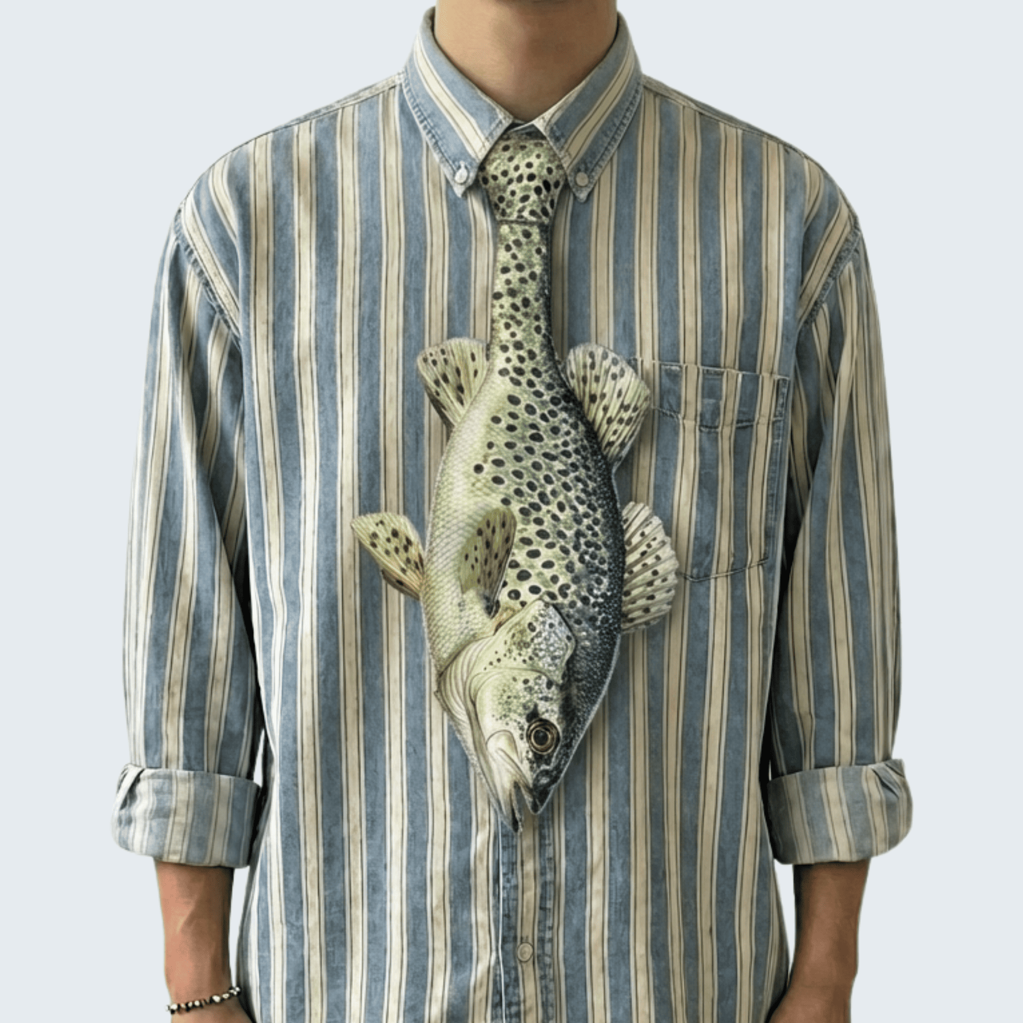 WonderKnot© Black Crappie Tie