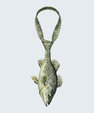WonderKnot© Black Crappie Tie