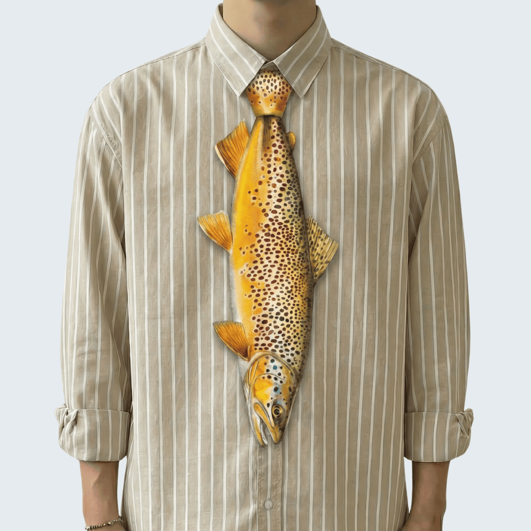 WonderKnot© Brown Trout Tie