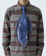 WonderKnot© Black Leopard Wrasse Tie