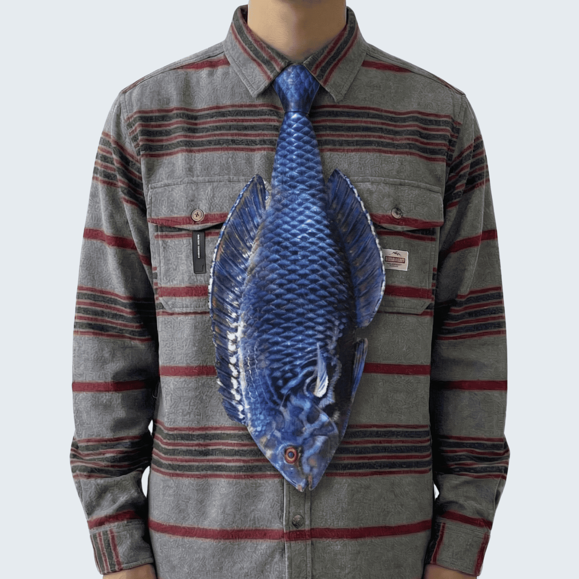 WonderKnot© Black Leopard Wrasse Tie