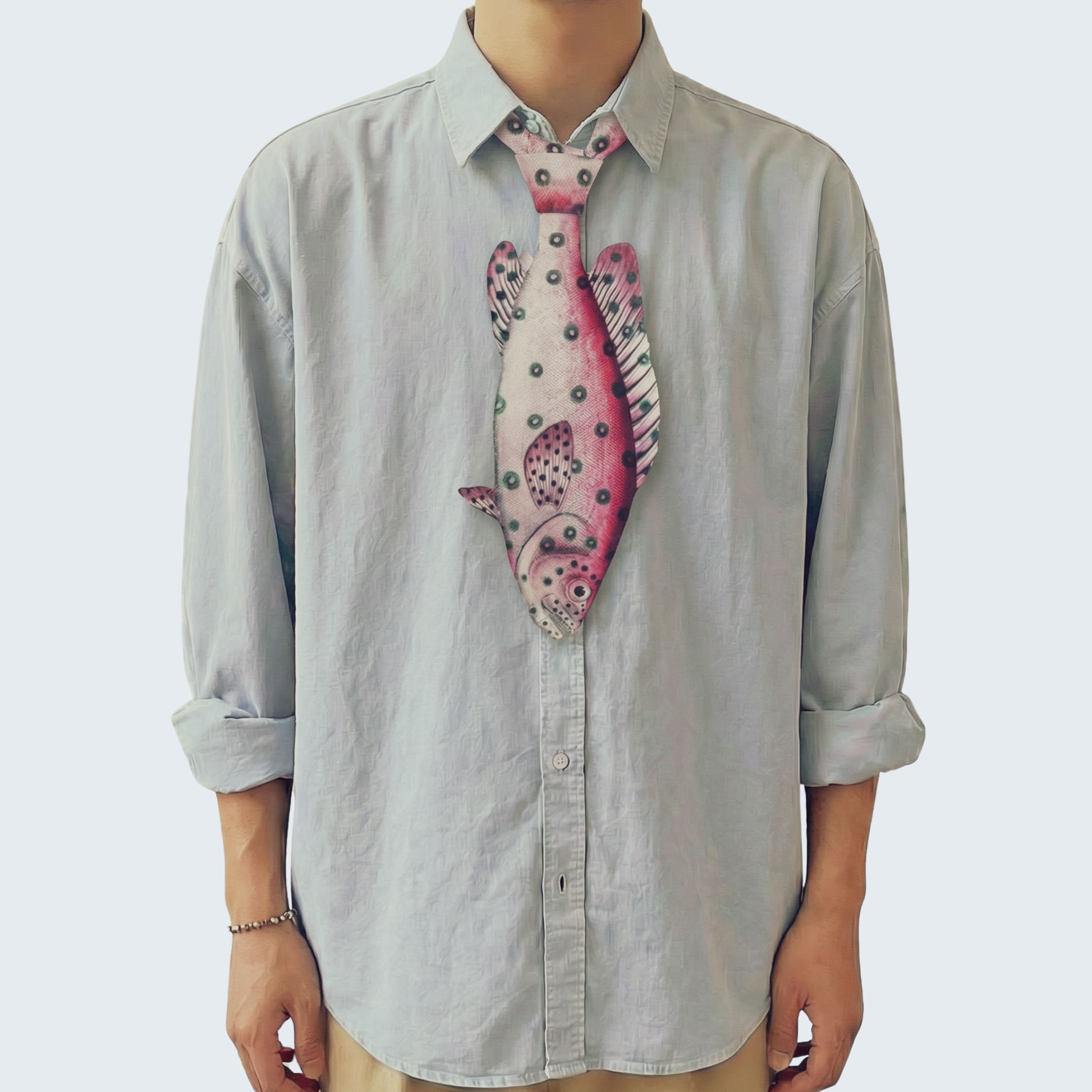 WonderKnot© Coral Grouper Tie