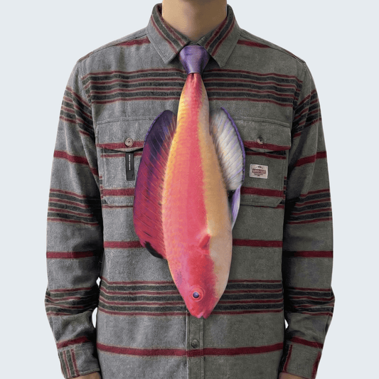 WonderKnot© Hooded Flame Fairy Wrasse Tie