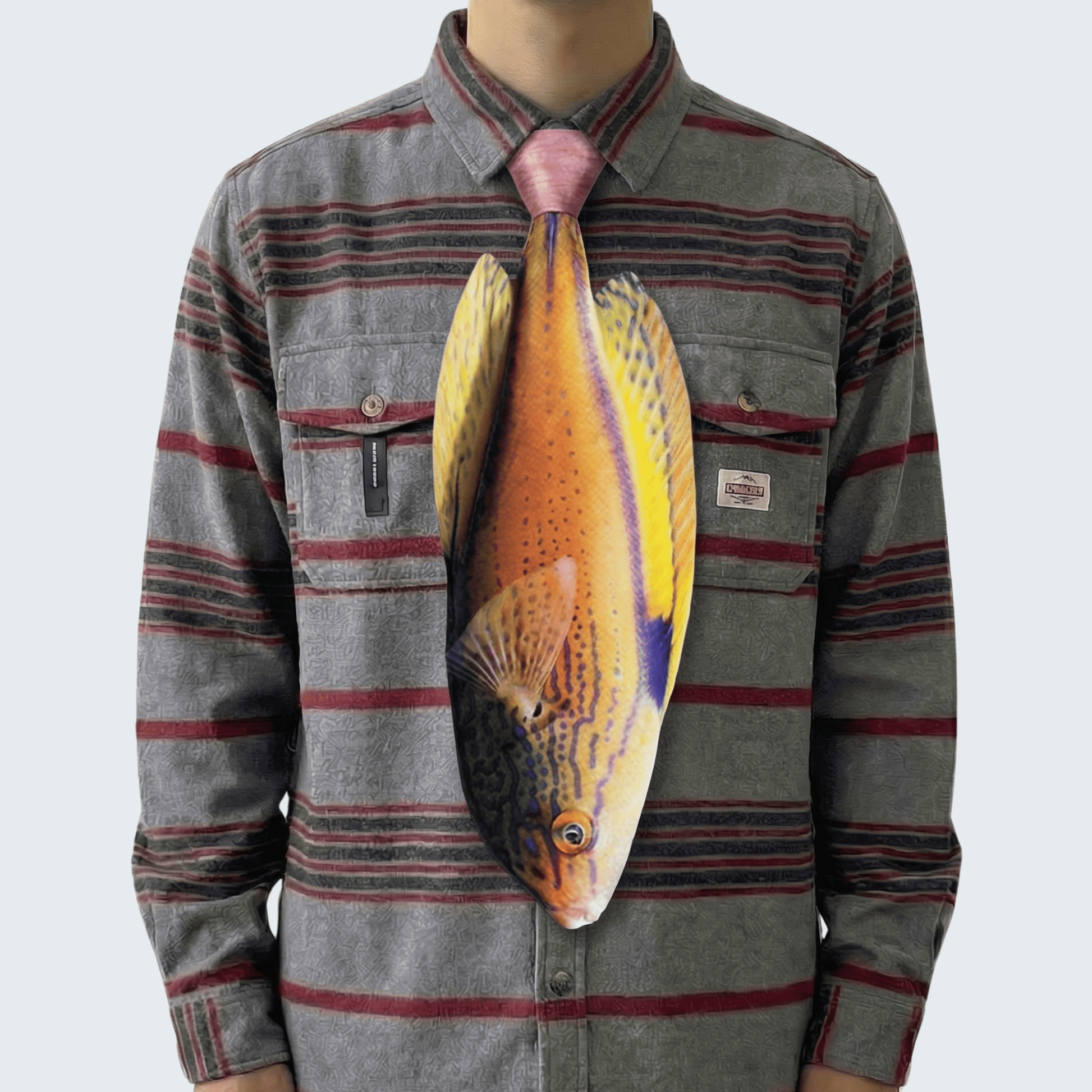 WonderKnot© Lineatus Fairy Wrasse Tie