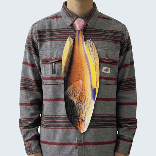 WonderKnot© Lineatus Fairy Wrasse Tie