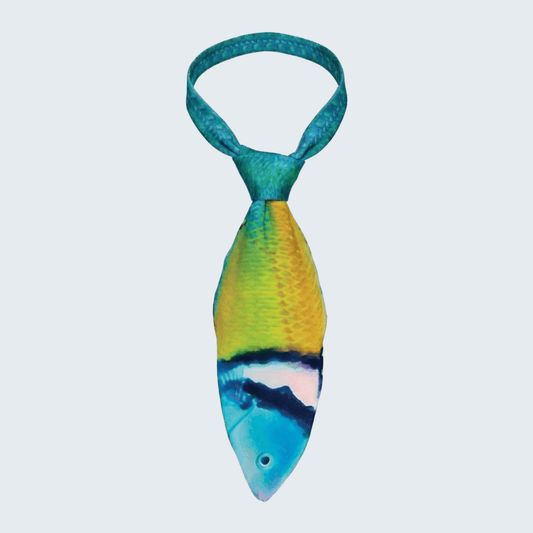 WonderKnot© Bluehead Wrasse Tie