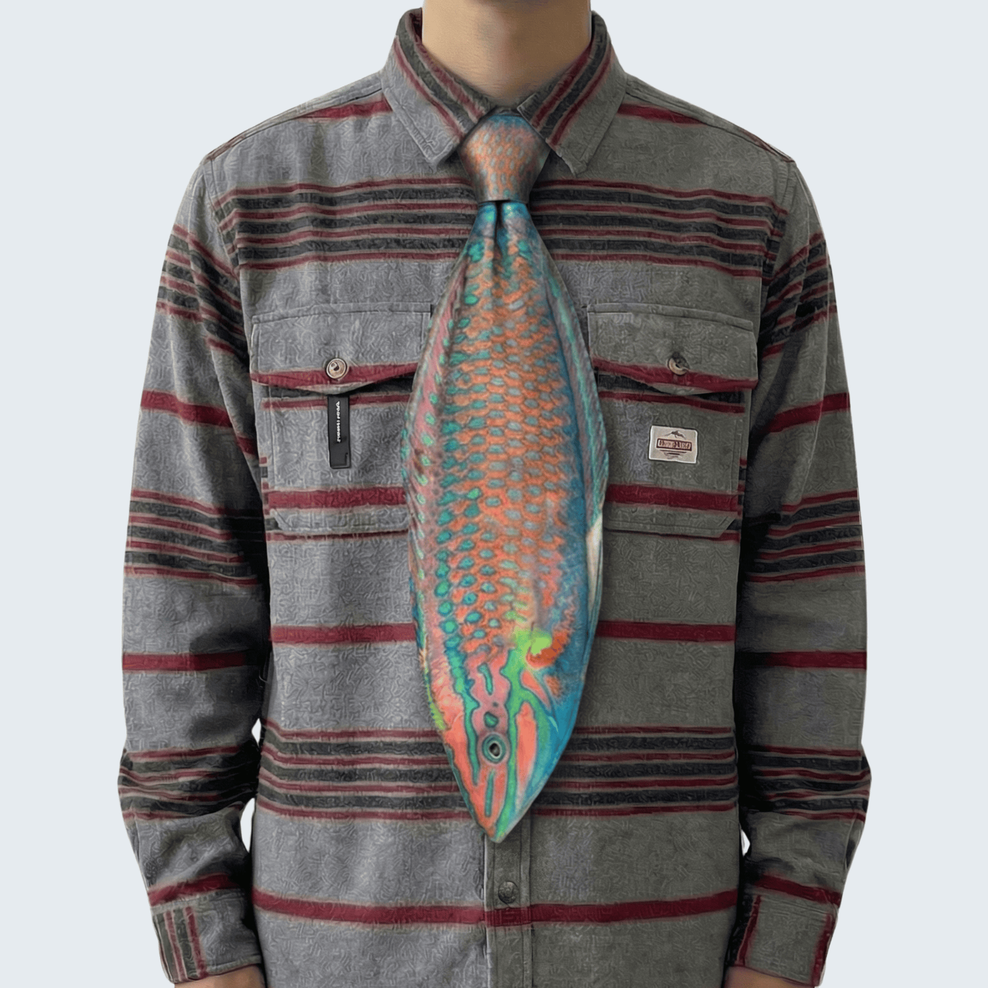 WonderKnot© Christmas Wrasse Tie