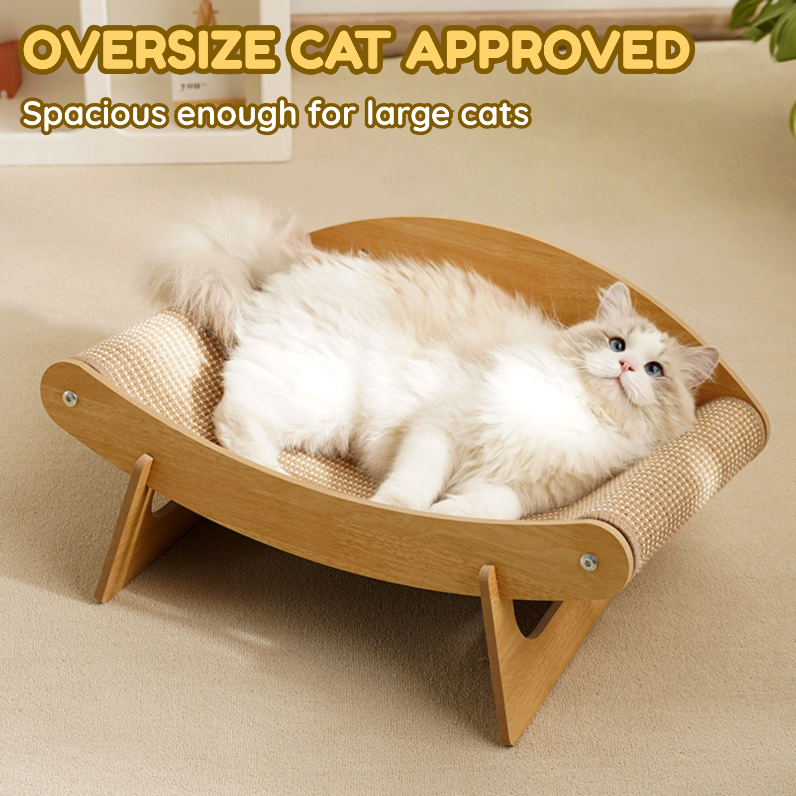 Fatty™ Cat Crab Bed