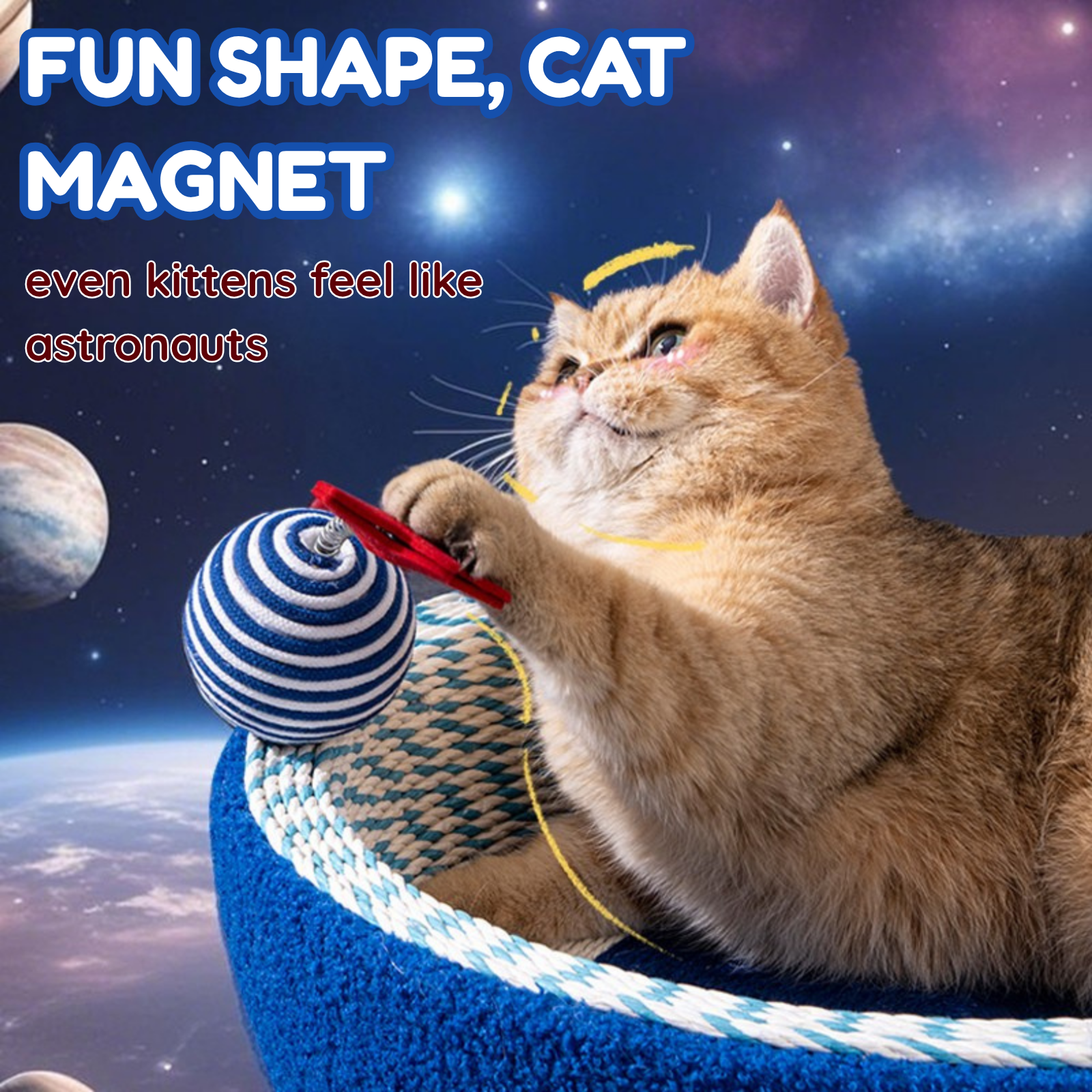 Fatty™ Cat Galaxy Nest