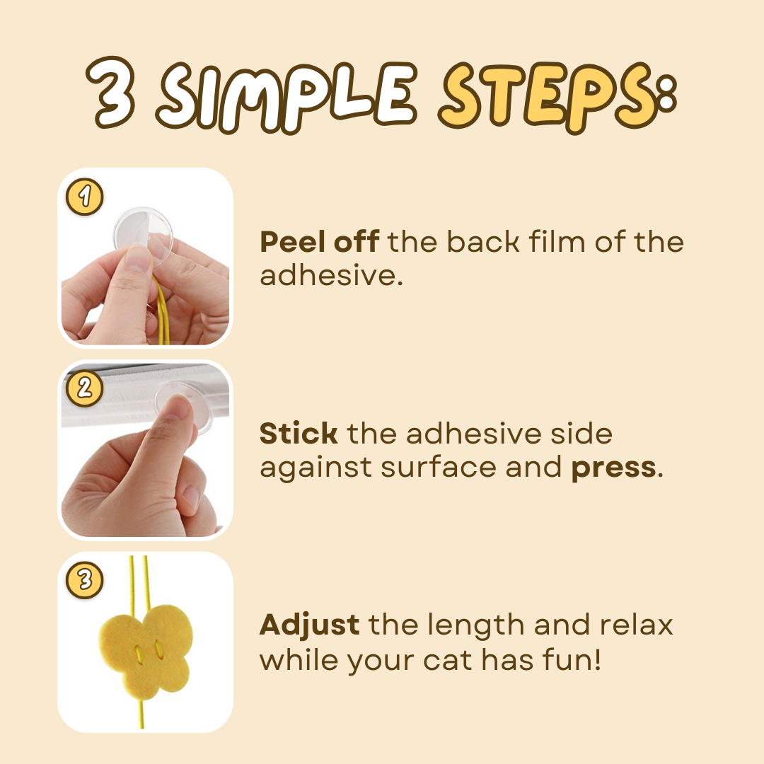 Fatty™ Dangling Cat Toy Set (6 PCS)