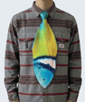 WonderKnot© Bluehead Wrasse Tie
