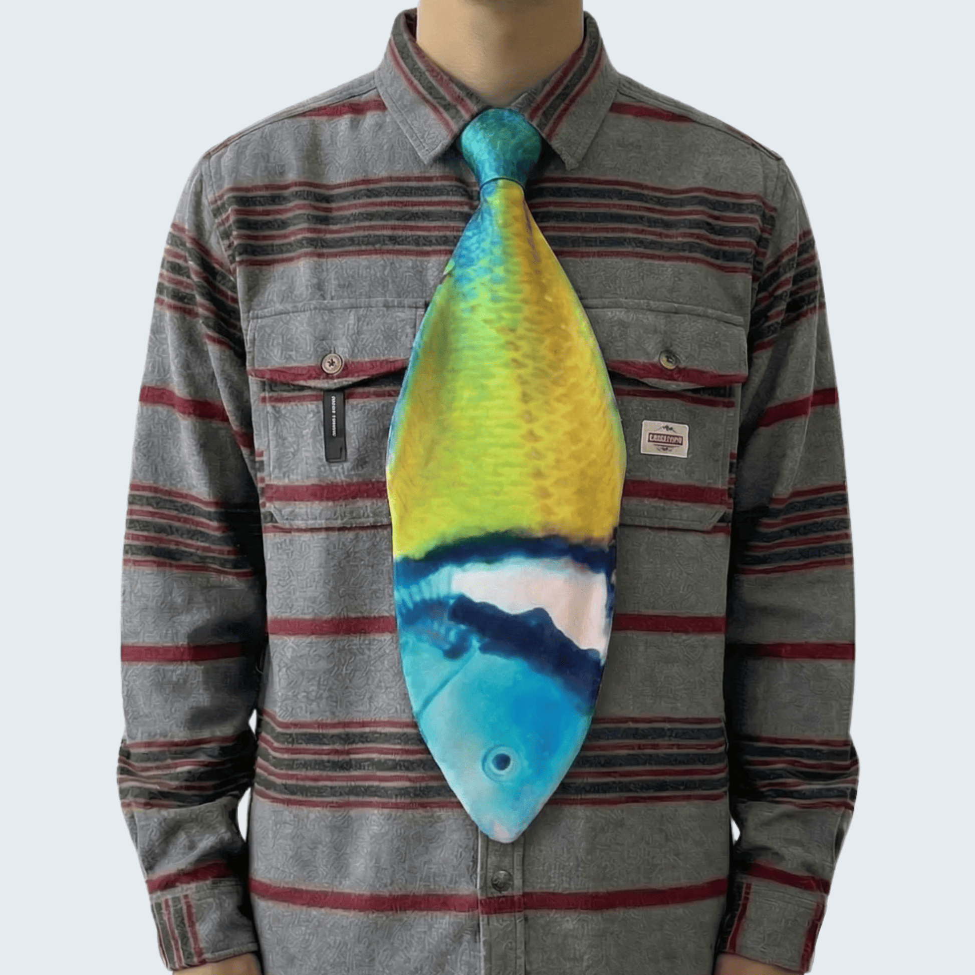 WonderKnot© Bluehead Wrasse Tie