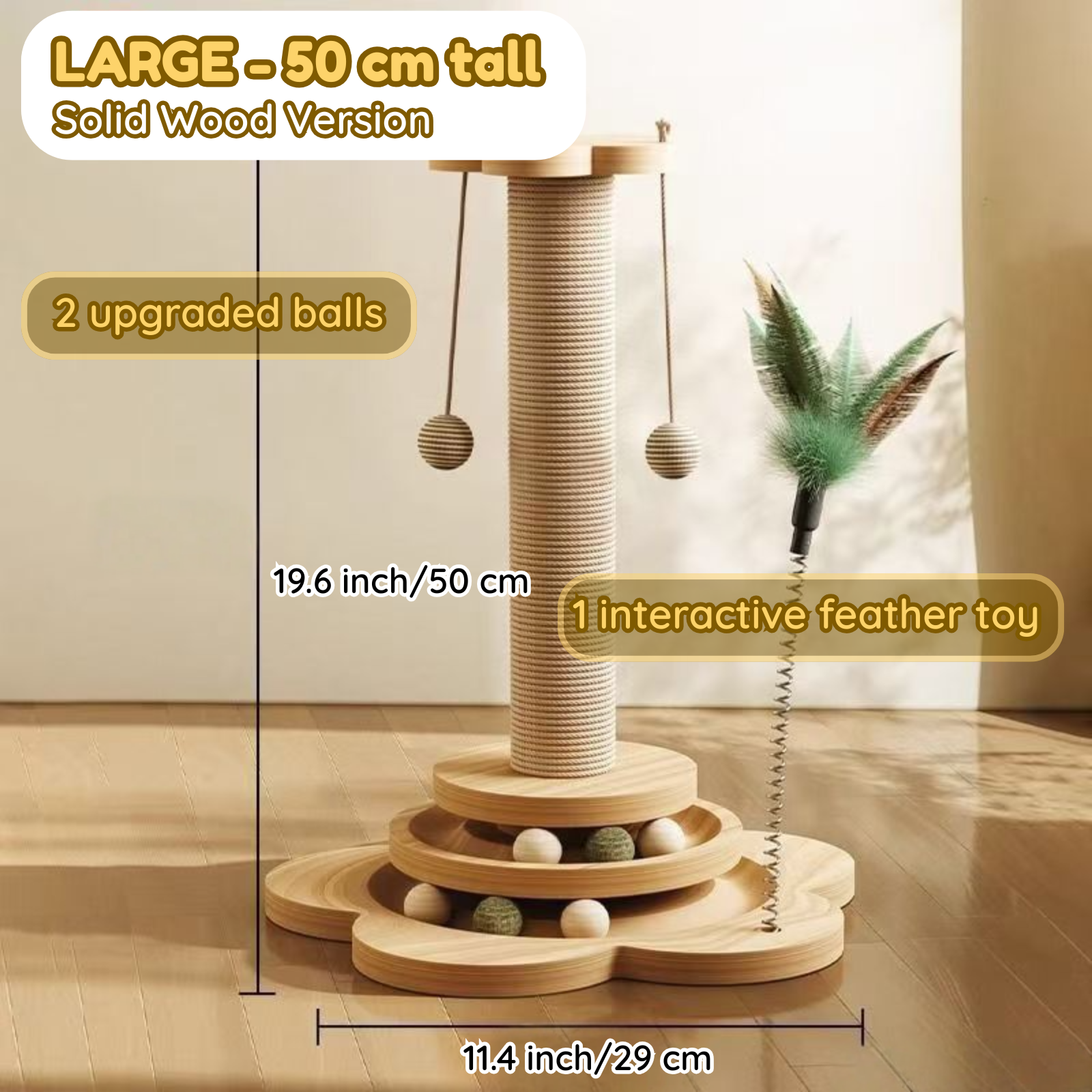 Fatty™ Cat Whirl Post