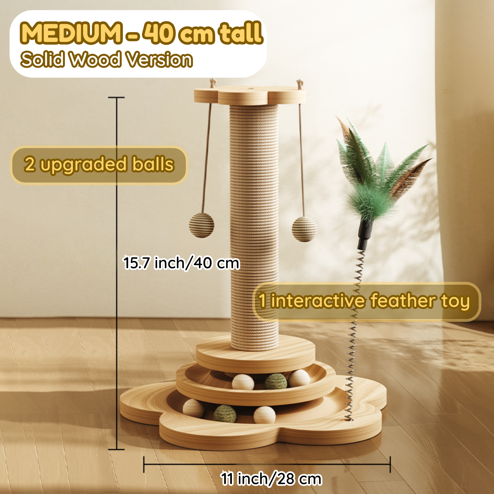 Fatty™ Cat Whirl Post