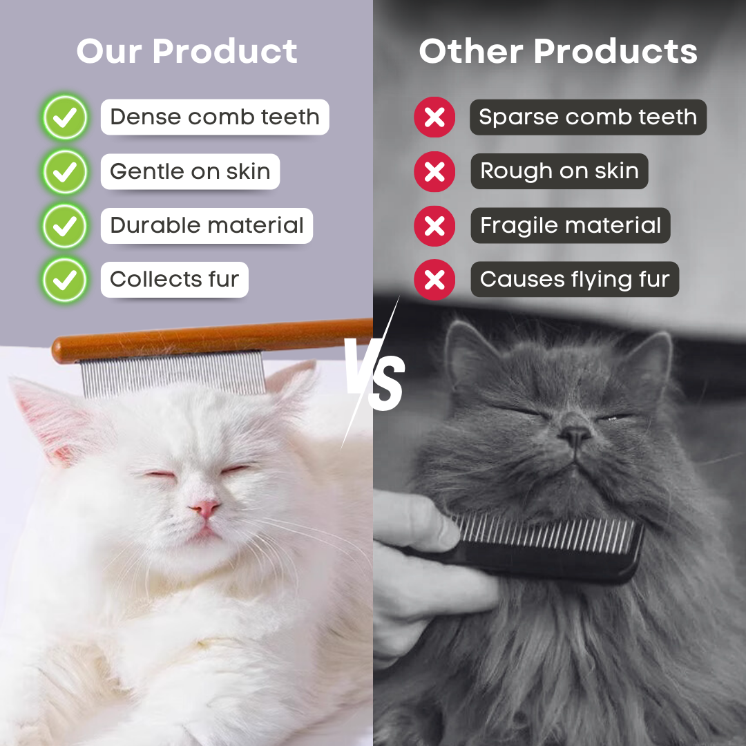 Fatty™ Wooden Cat Comb