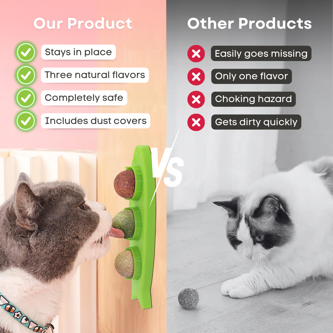 Fatty™ Stick-on Catnip Station