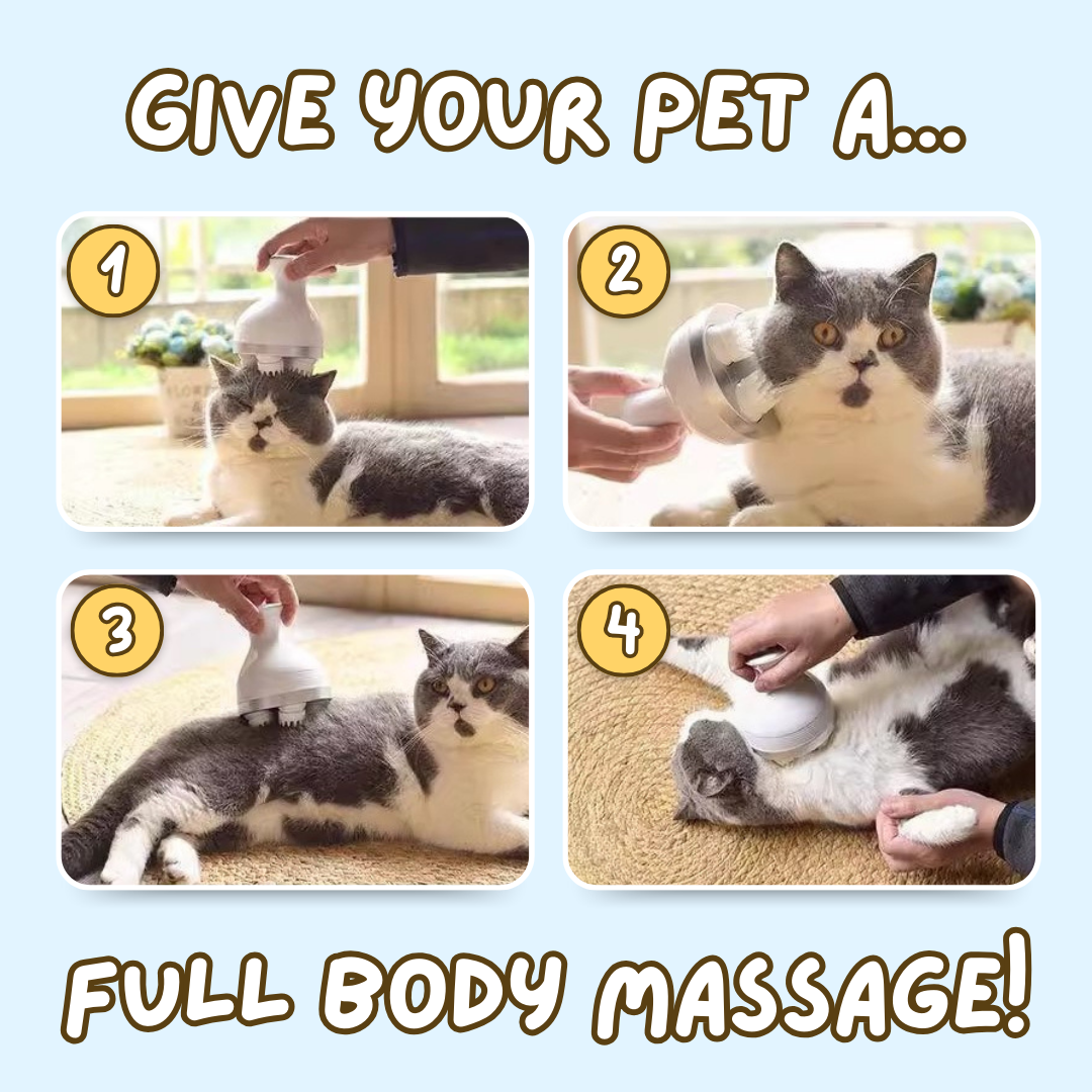 Fatty™ Pet Massager