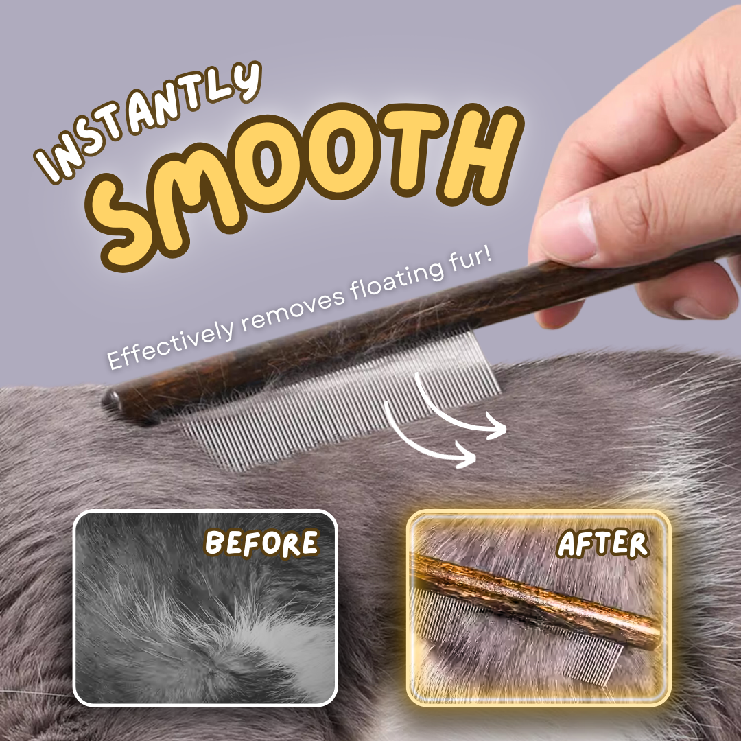Fatty™ Wooden Cat Comb