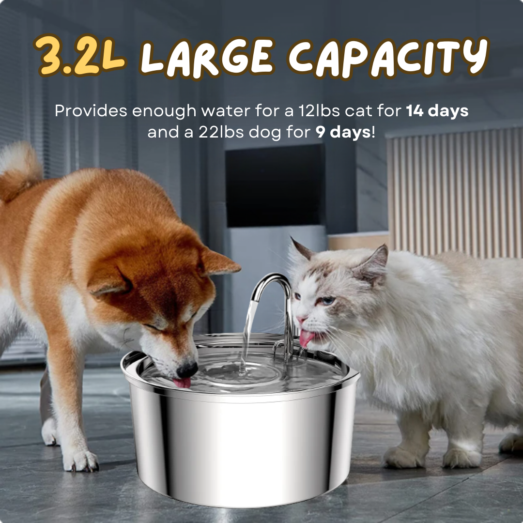 Fatty™ Stainless Steel Mega Fountain