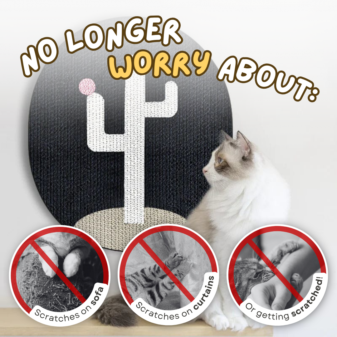 Fatty™ Cactus Wall Scratcher