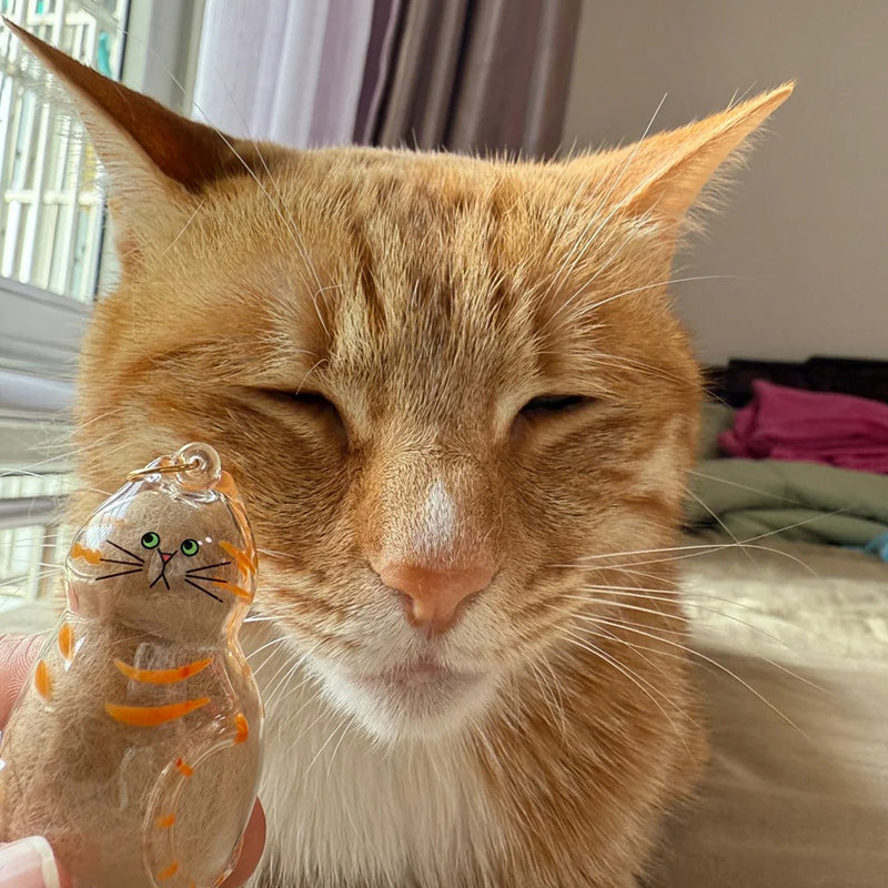 Fatty™ Cat Hair Holder Keychain