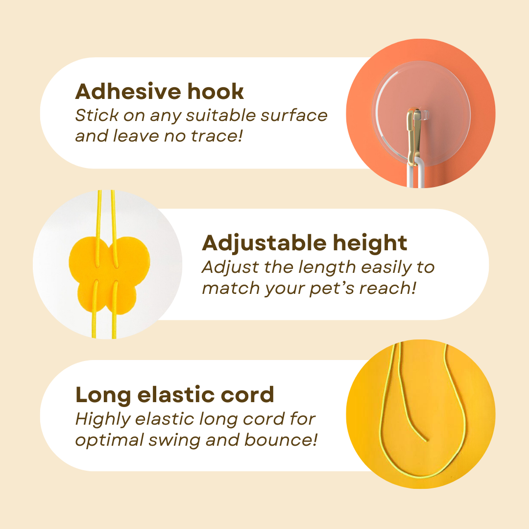 Fatty™ Dangling Cat Toy Set (6 PCS)