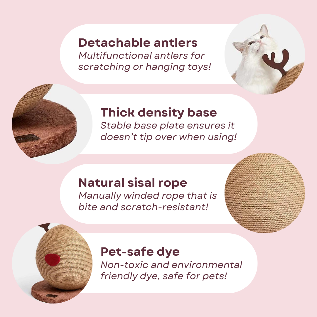 Fatty™ Reindeer Scratcher