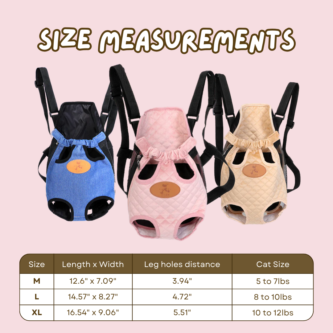 Fatty™ Cat Front Carrier Bag