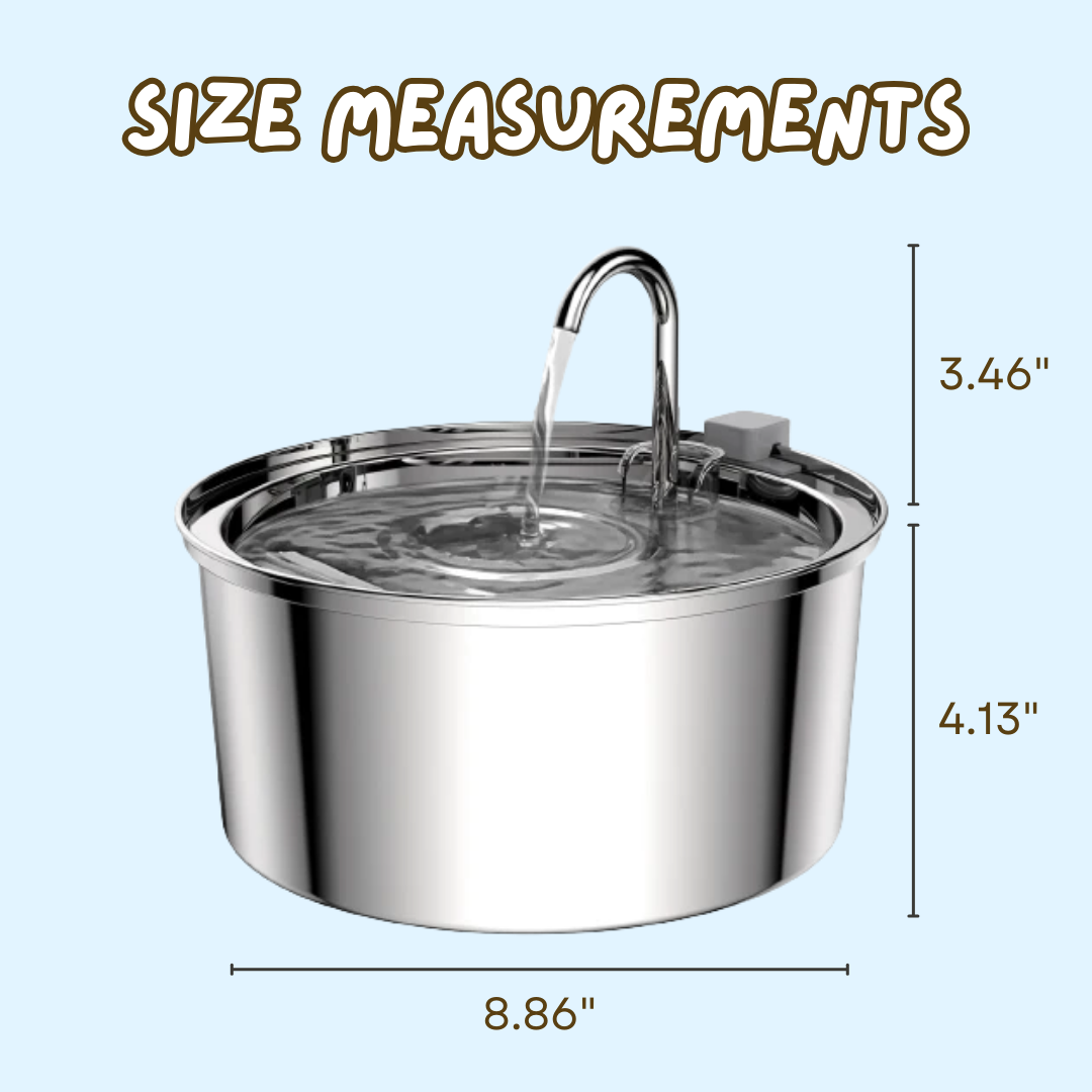 Fatty™ Stainless Steel Mega Fountain