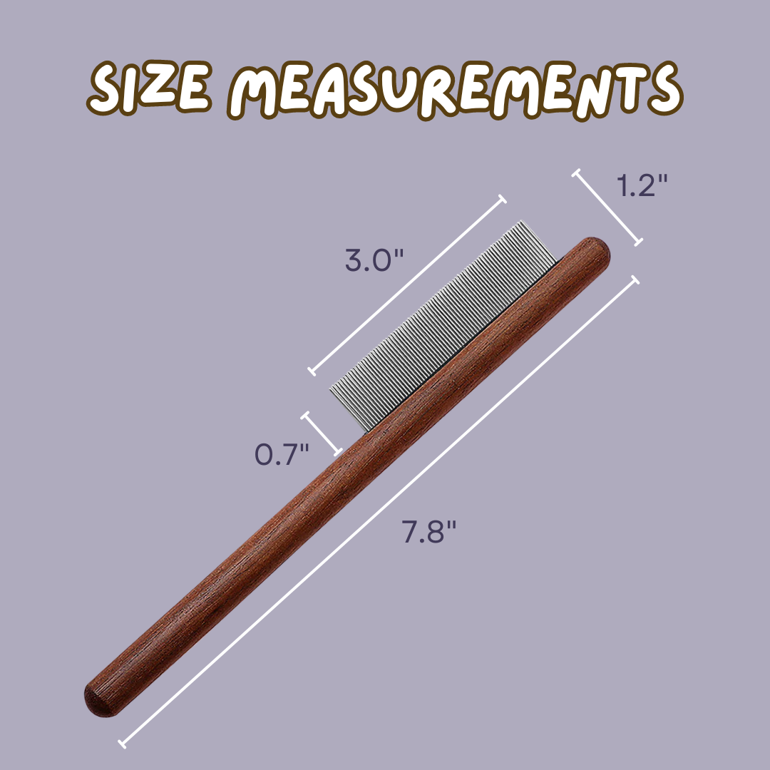 Fatty™ Wooden Cat Comb