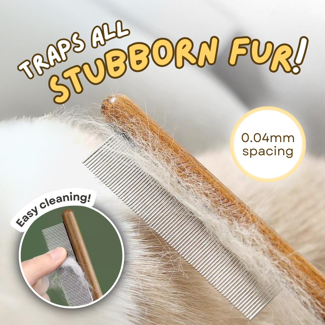 Fatty™ Wooden Cat Comb