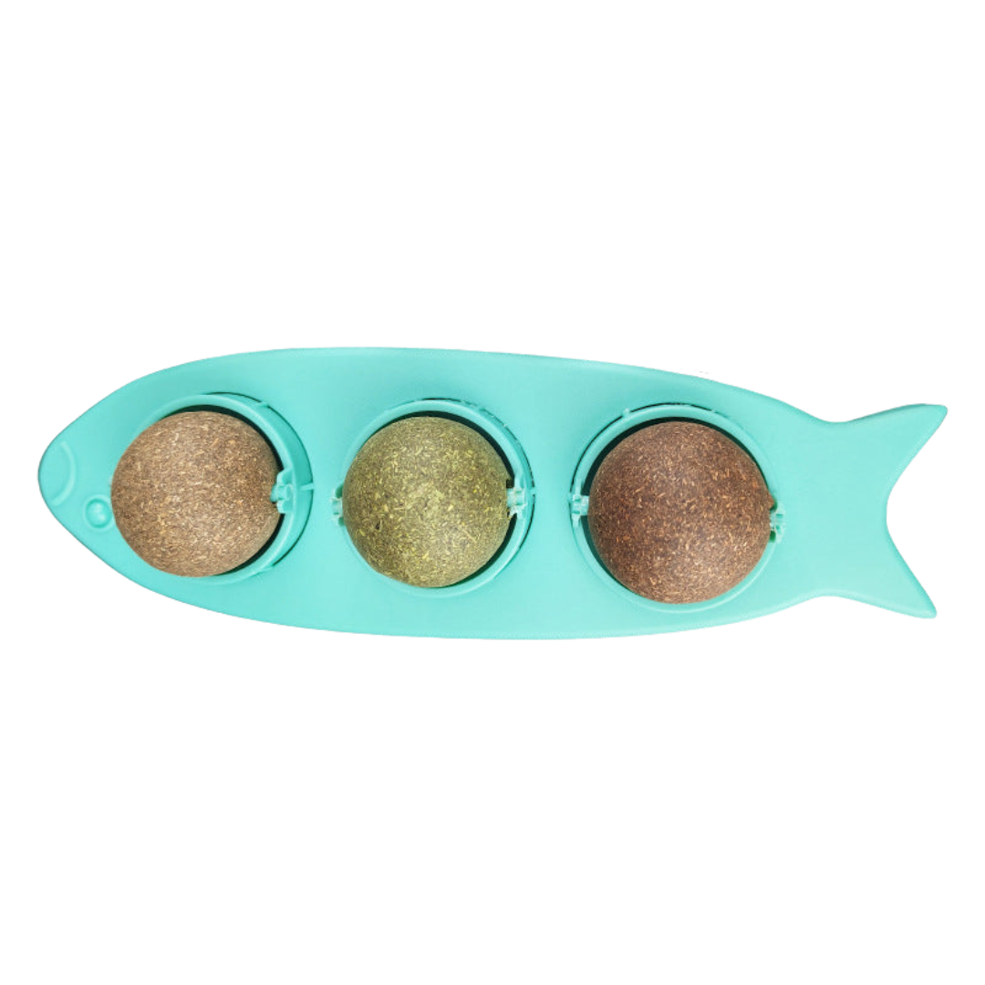 Fatty™ Stick-on Catnip Station