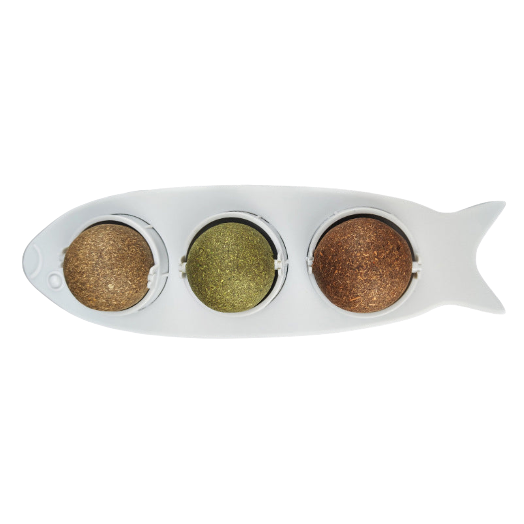 Fatty™ Stick-on Catnip Station