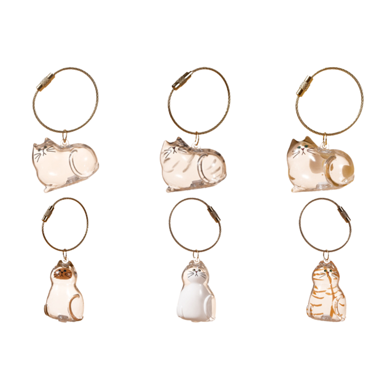 Fatty™ Cat Hair Holder Keychain