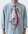 WonderKnot© Pink Dot Grouper Tie