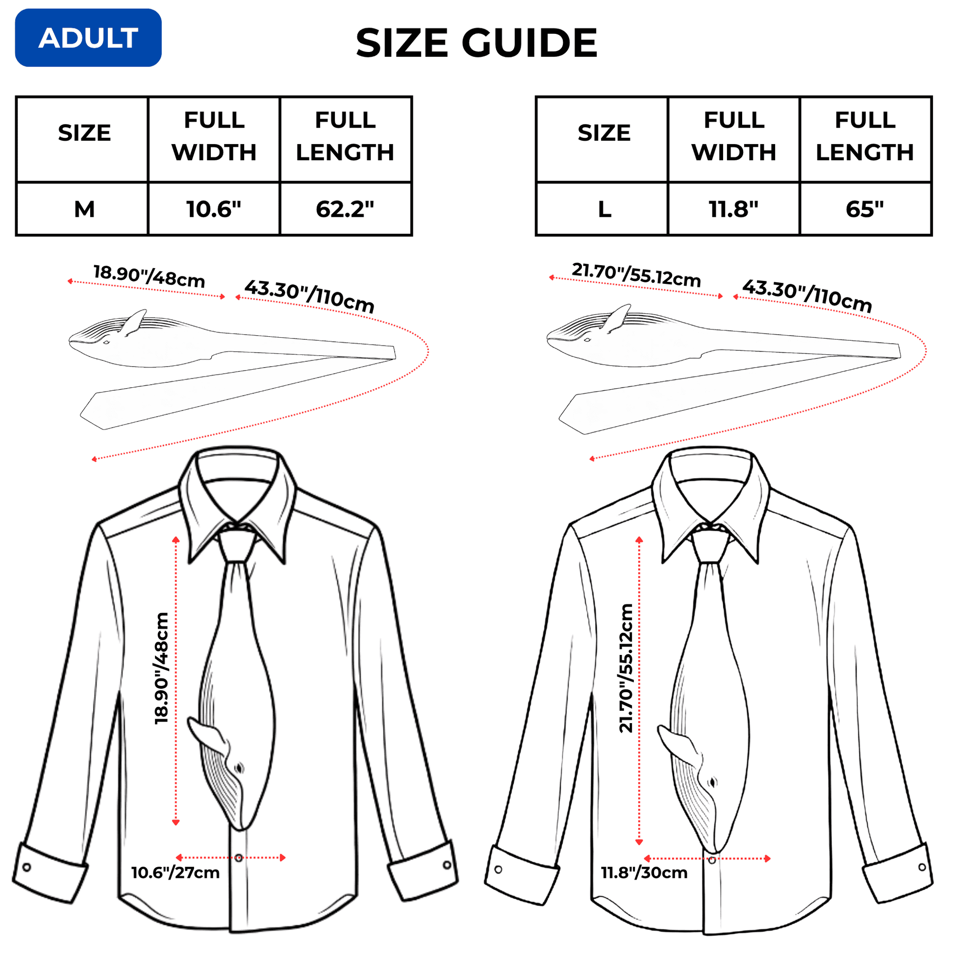 WonderKnot© Blue Star Leopard Wrasse Tie